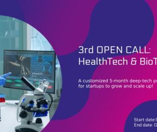 Open Call X2.0 Healthtech & Biotech until 5 sept 2023