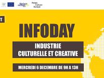 infoday Industrie Culturelle et Créative - Bpifrance le 6 décembre 2023